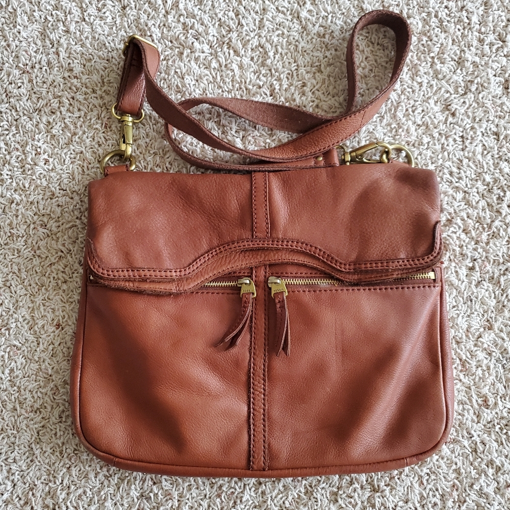 Fossil crossbody bag tote